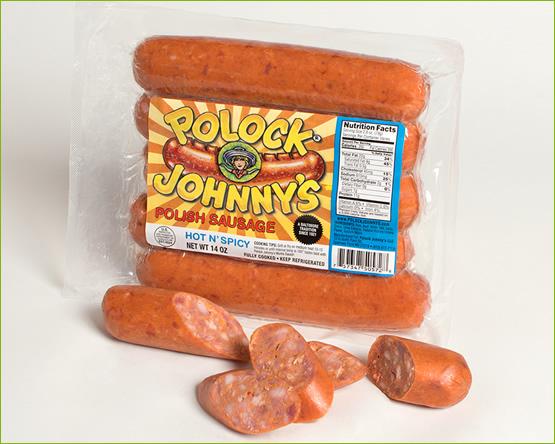 Polock Johnny's Hot and Spicy Polish Sausage